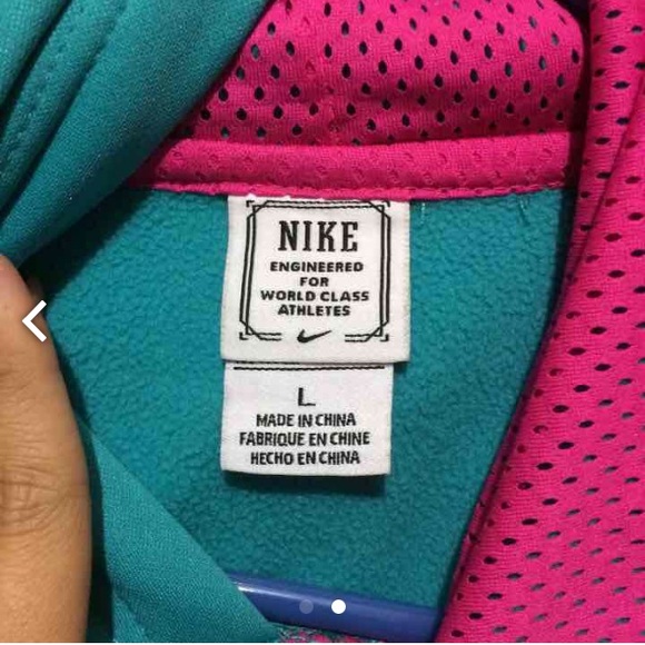 Blue dri fit hoodie - Picture 2 of 2