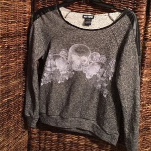 Skull sweater worn once