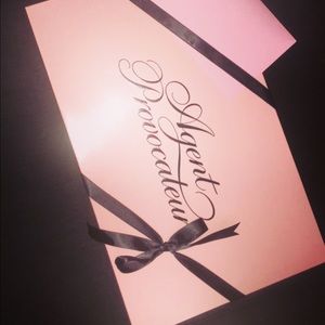 Agent provocateur purple and pink lace bra