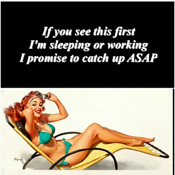 I'm not ignoring you!