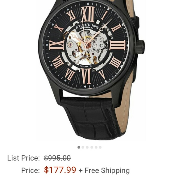 Mens Stuhrling Original Reserve Emperor's  Watch - Picture 3 of 4