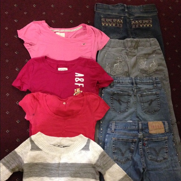 Lot of girls clothing size 14