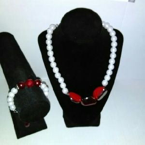 Bedazzle Pearls Jewelry set