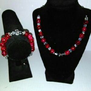 Bedazzle Pearls Jewelry Set