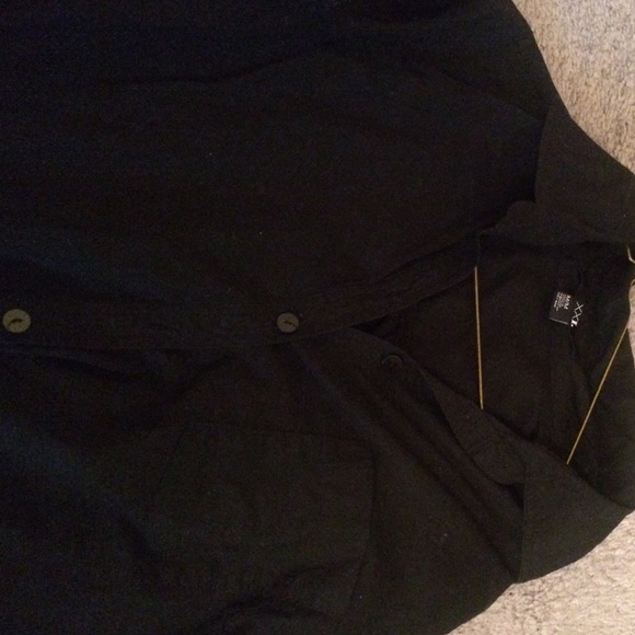 Black Button Down Shirt - Picture 4 of 4