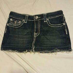 L.A Idol Jean Skirt