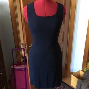 Classic navy dress