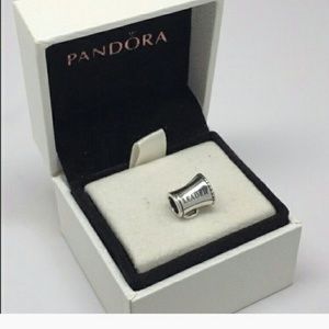 Authentic retired pandora cheer charm