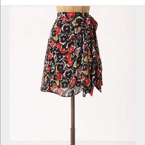 Floral Maple brand skirt from Anthropology.