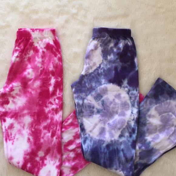 Tie Dye Pants 2 pair
