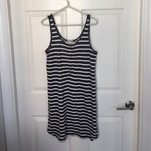 Gap fitted striped dress