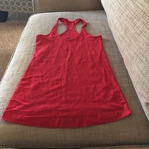 Lululemon "Cool Razorback" Tank, size 6