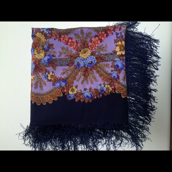 Russian imported throw