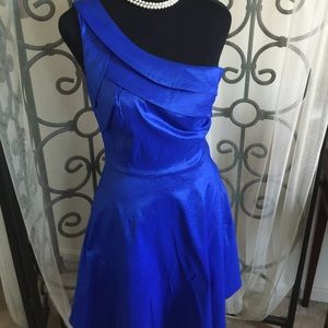 NEW item... Electric blue party dress ..SZ medium