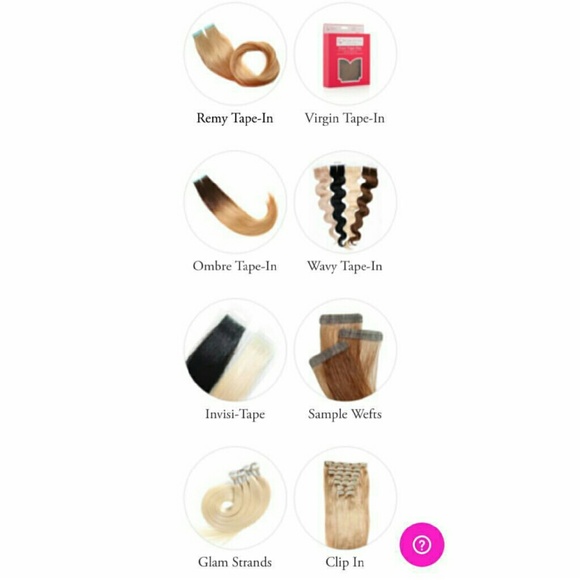 Itipa, tape ins, clip ins and more available