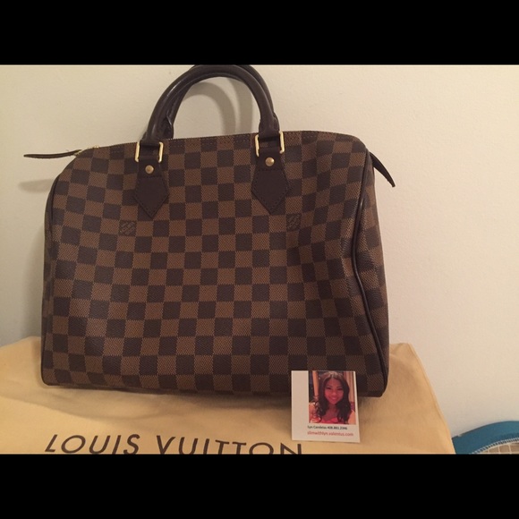 SOLD Authentic LV Speedy 30 DE - Picture 1 of 4