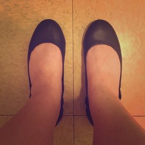 BCBG Black Flats