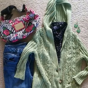 Spring 3/4 length cardigan