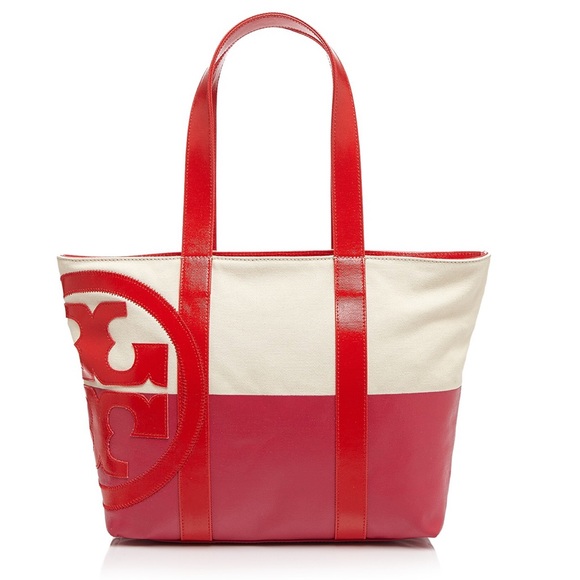 NWT ---Tory Burch Tote - Small Dipped Beach.