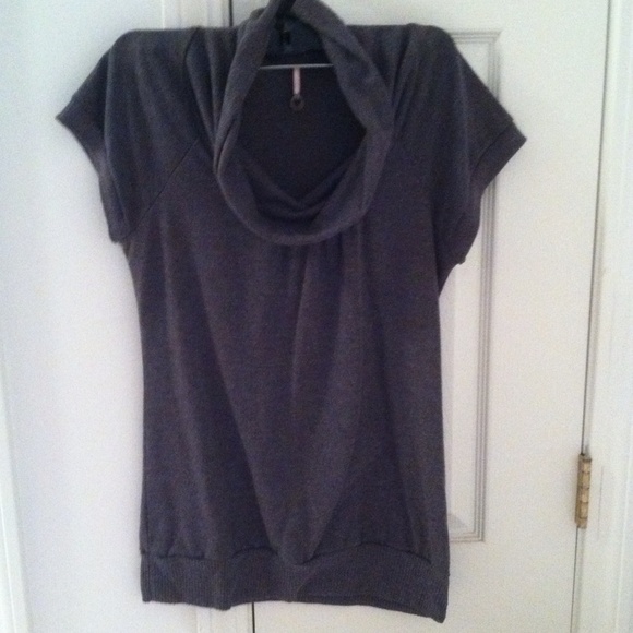 Cowl neck dressy top