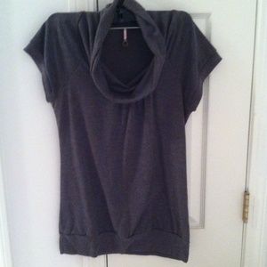 Cowl neck dressy top