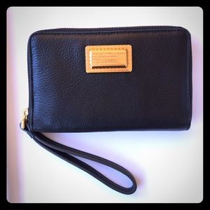 Marc by Marc Jacobs Black Leather Wristlet