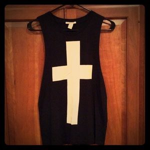 Forever 21 cut off tank. Size small.