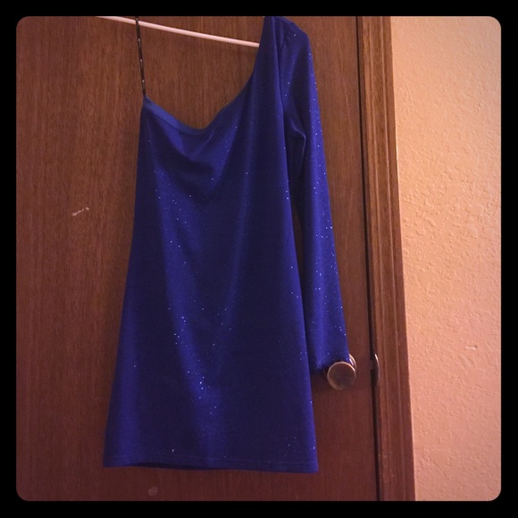 Sparkly blue dress