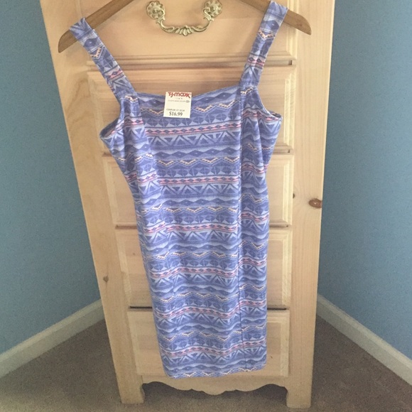 Never worn colorful Aztec dress.