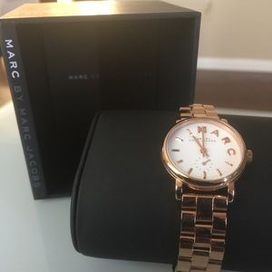 ❌sold❌Marc by Marc Jacobs Rose Gold watch. Authen