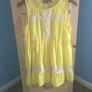 Beautiful yellow sun dress
