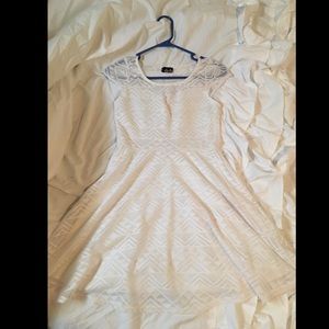 White summer dress