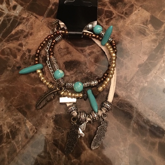 NWT Boho Trio Bracelets - Picture 2 of 4