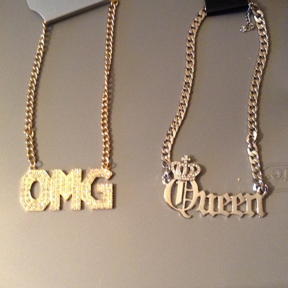Necklaces 2 for 10. 5 dollars each