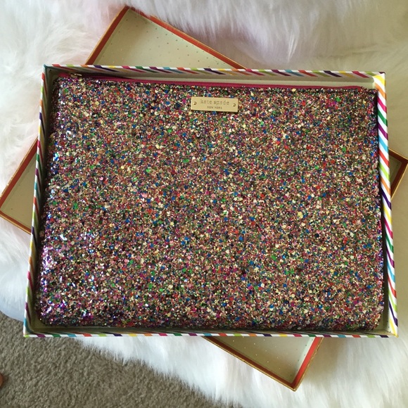 kate spade Handbags - Kate Spade Sparkler Gia Clutch NWOT