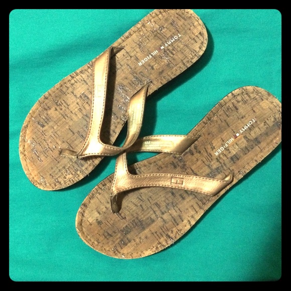 Tommy Hilfiger flip flops