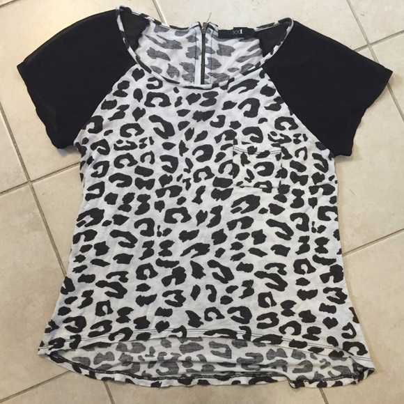 Cheetah print shirt