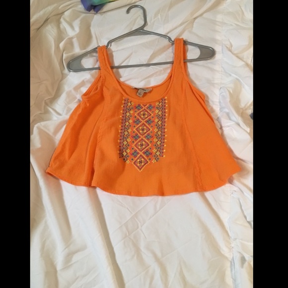 Orange crop top - Picture 1 of 1