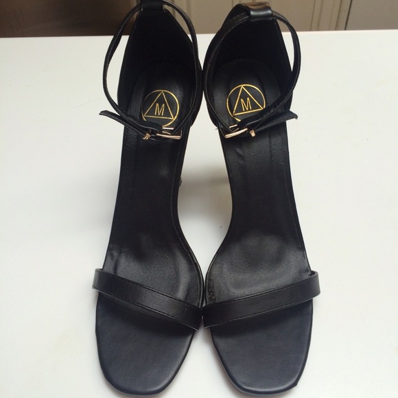 Black high heels