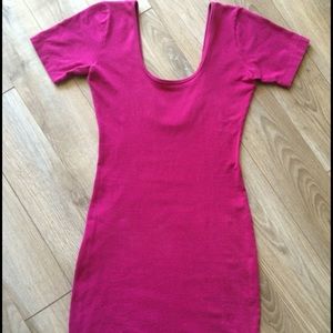 American apparel short sleeve cotton dress