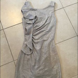 Silver/Gold Homecoming dress