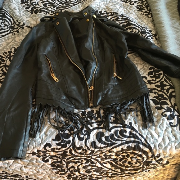 Steve Madden faux leather jacket