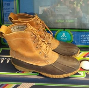 Coveted ll bean rubber duck hunting boots ladies 8