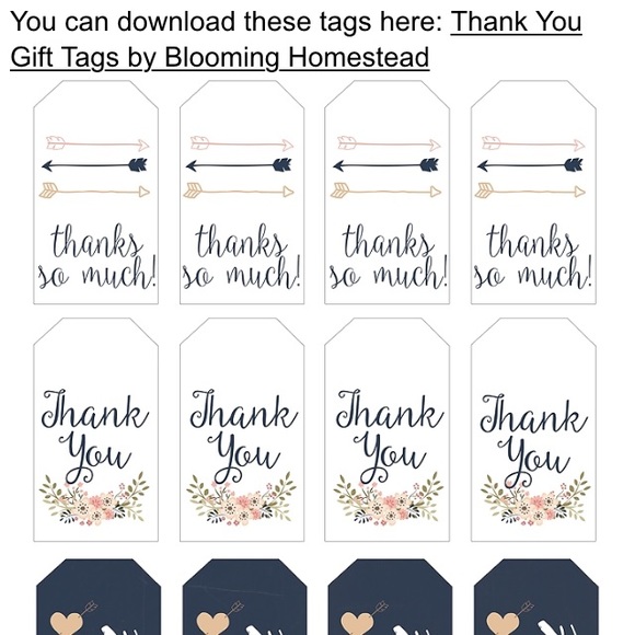 👉🏼Thank you tags👈🏼 - Picture 3 of 3