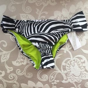 NEW WITH TAGS!! Trina Turk Zebra Bikini Bottoms!