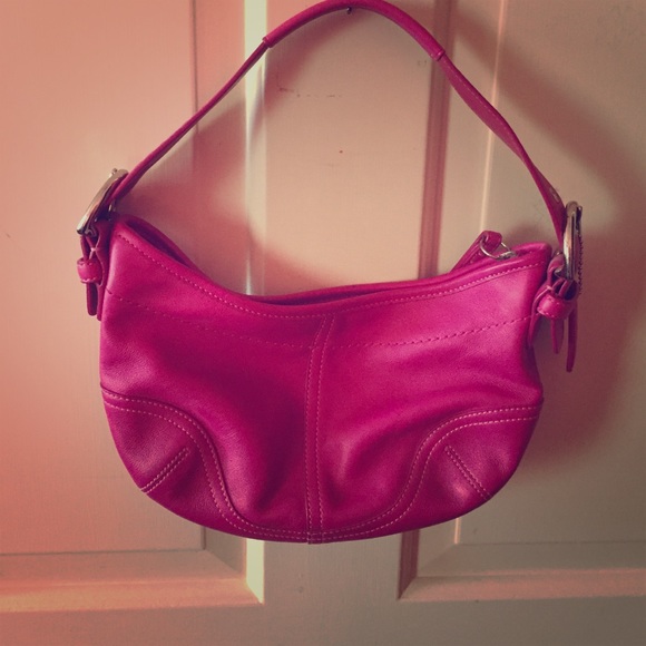 Coach Magenta Handbag