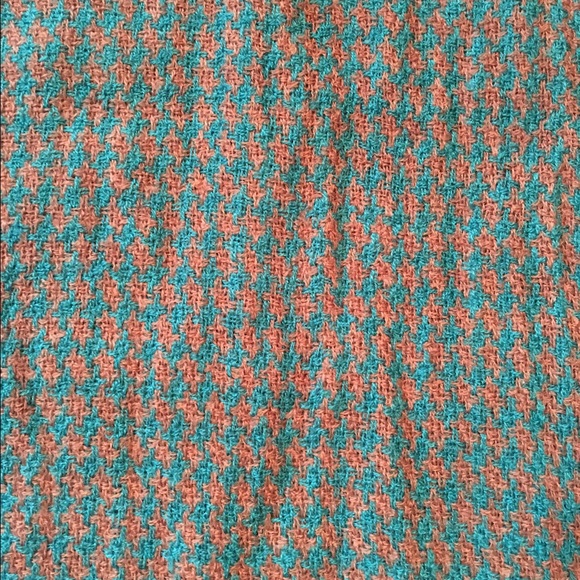 Blue Harbor and Taupe Blanket Scarf - Picture 3 of 4