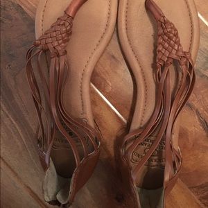 Lucky brand gladiator type sandals! rarely used