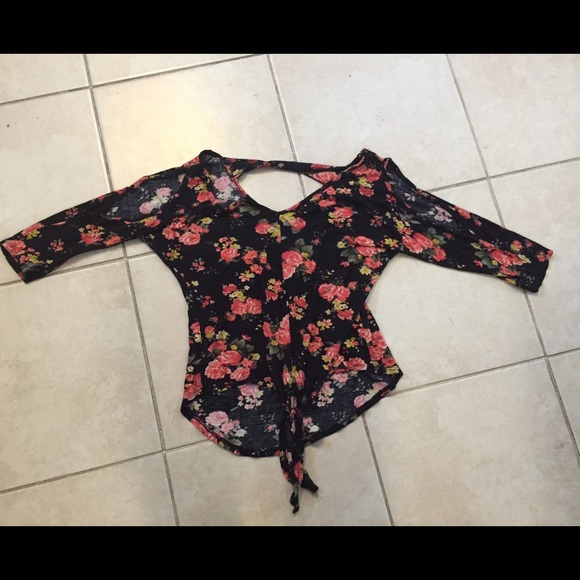 Floral blouse