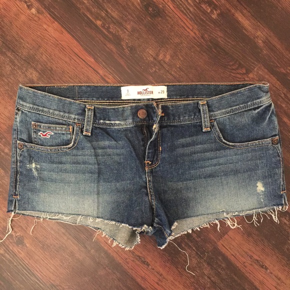 Hollister jean shorts